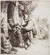 REMBRANDT Harmenszoon van Rijn, The Rat-Catcher